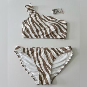 Michael Kors Zebra Print Bikini Size XS